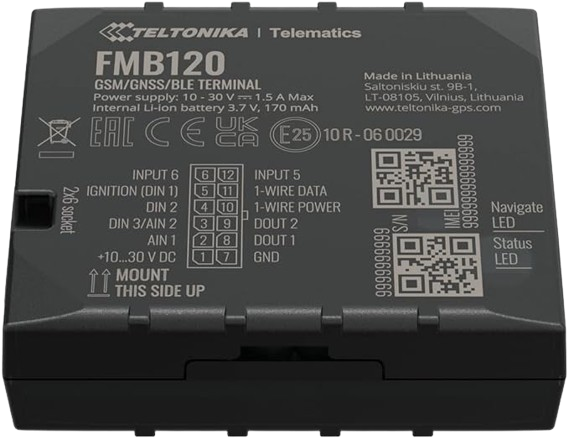 ردیاب خودرو تلتونیکا FMB120